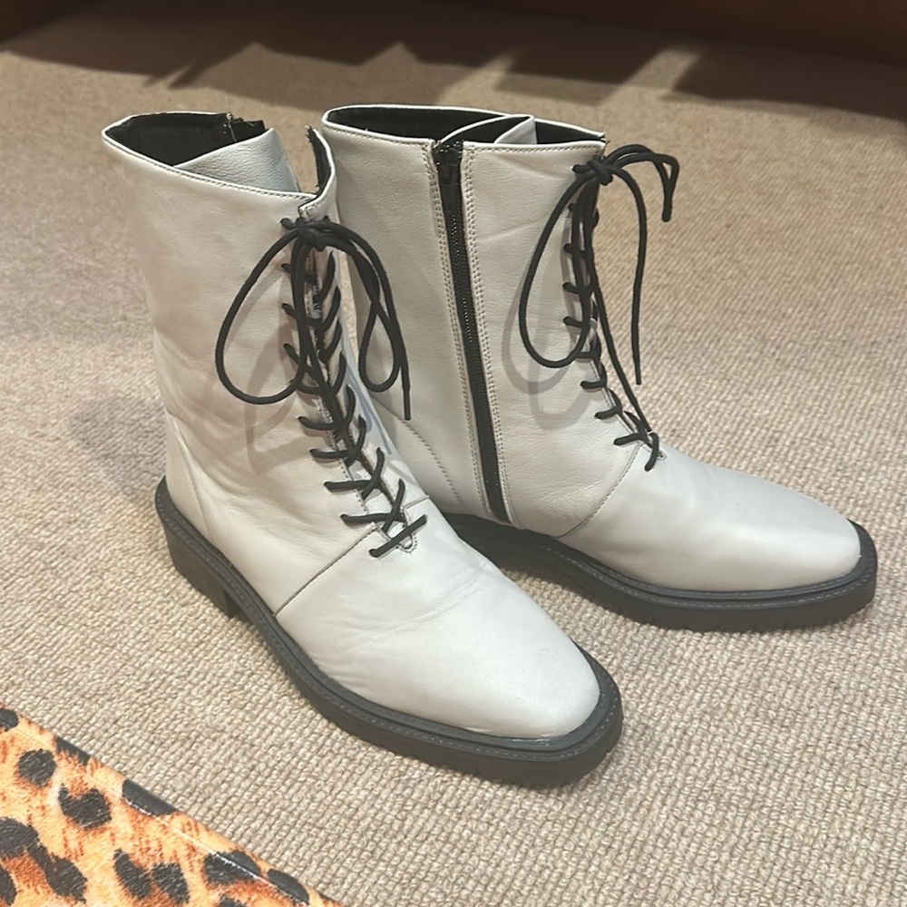White boots